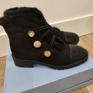 Nanette Lepore Ibiza Lace Up Boot